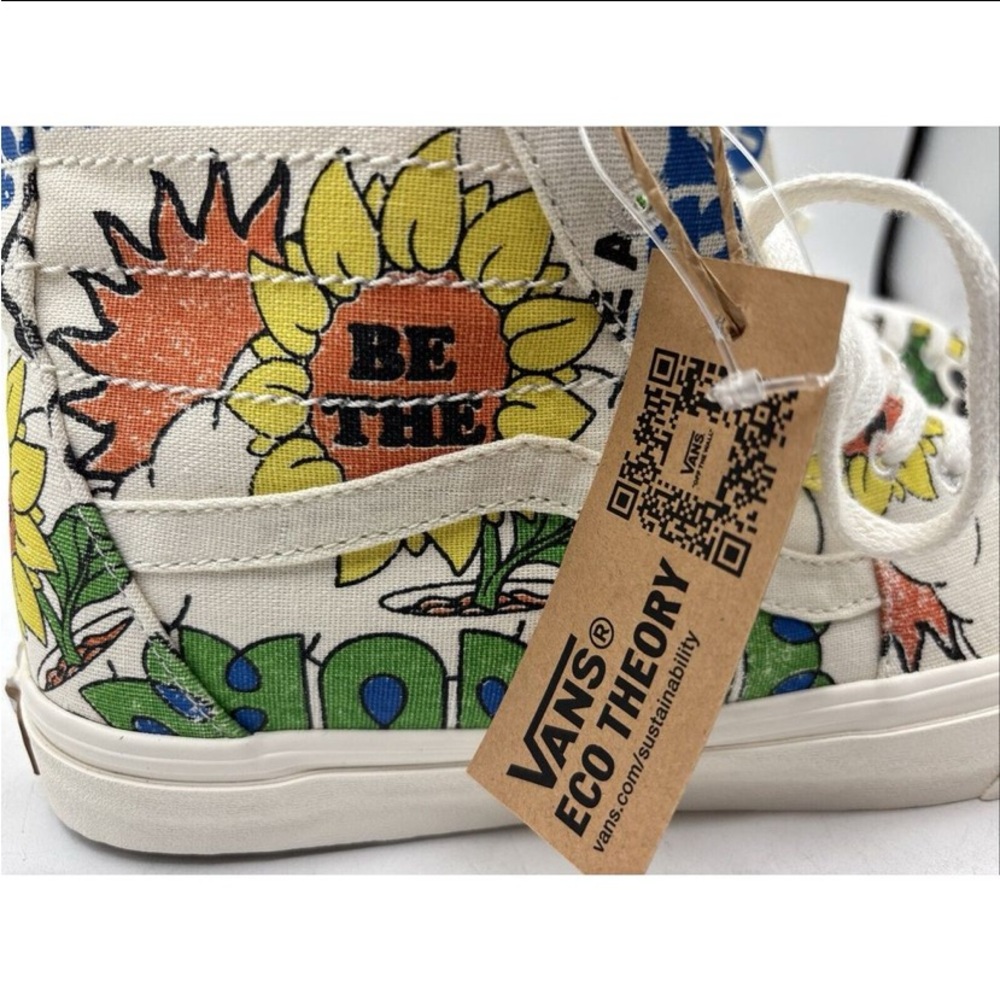 Vans SK8Hi Tapered Mid Exo Theory Positivity Sunflower Sneakers - Picture 12 of 15